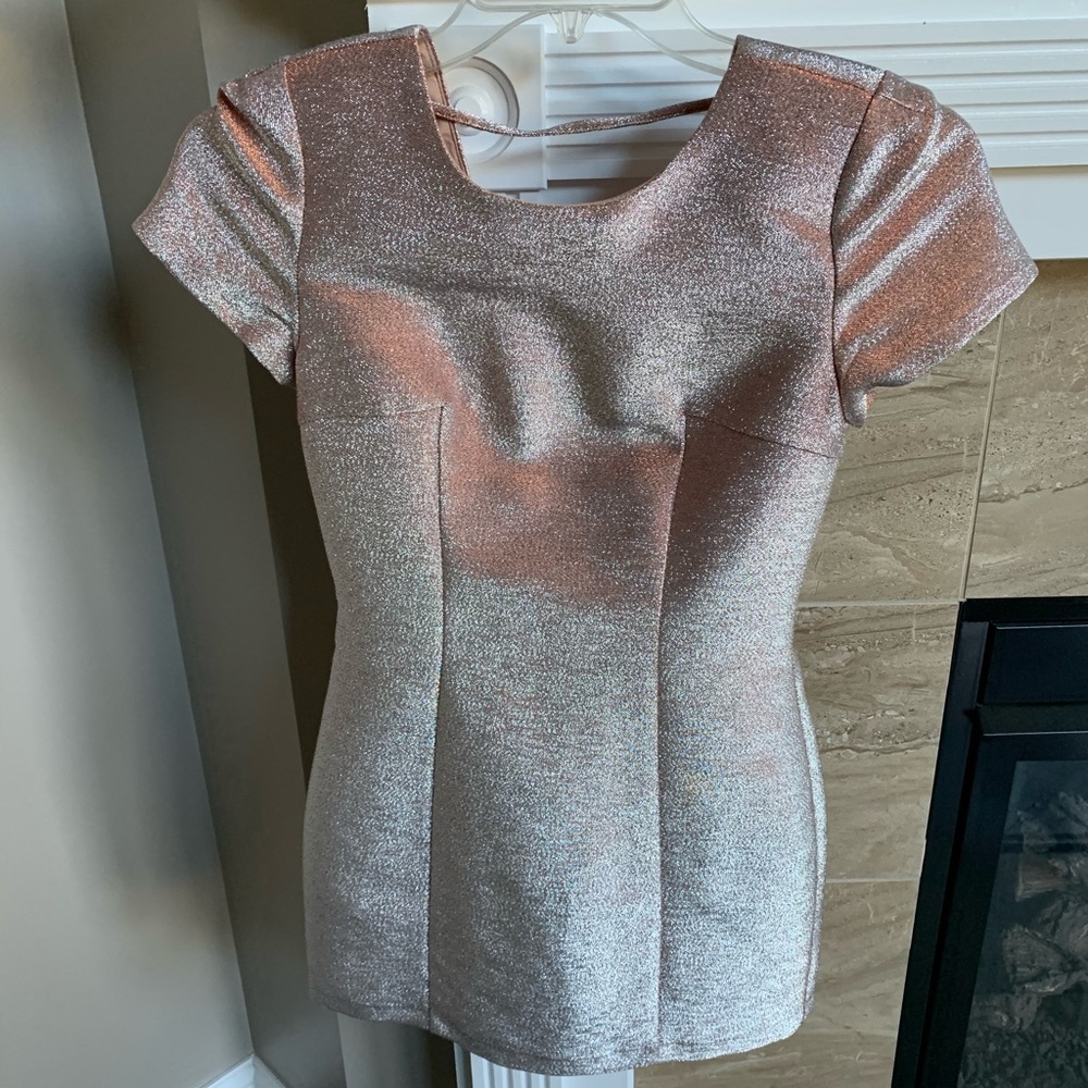 Express Metallic Dress